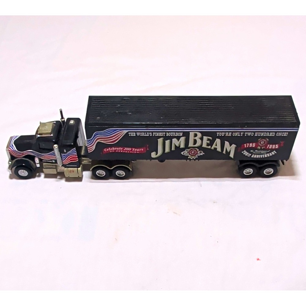 Matchbox Peterbilt Jim Beam Semi Tractor Trailer 1:58 Diecast KS186SA-M